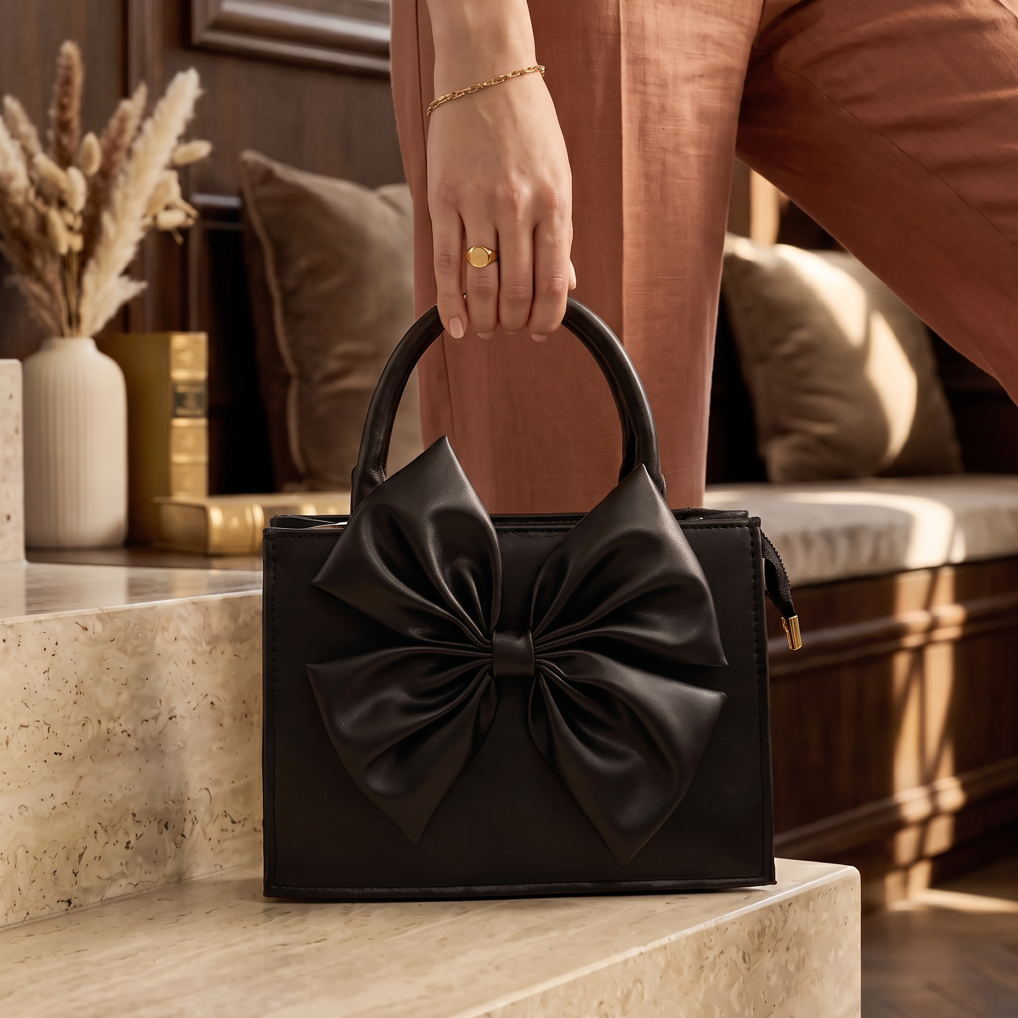 Bow Hand Bag